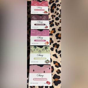 FANG Lip Masks Peach, Cherry, Coconut, Strawberry and Watermelon flavors